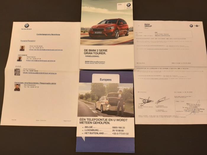 Instructie Boekje BMW 2-Serie