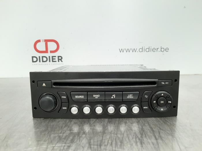 Radio Citroen C-Elysee - 98346550ZD - Autohandel Didier