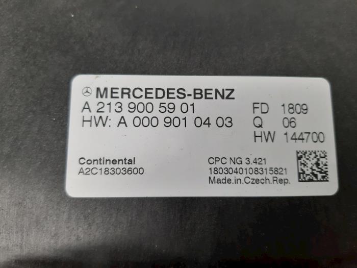 Module (diversen) van een Mercedes-Benz E (W213) E-63 AMG S 4.0 V8 Turbo 4-Matic+ 2019