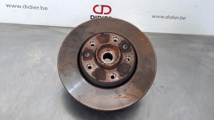 Knuckle, front left Dacia Duster