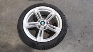 Gebruikte Velg + Winterband BMW 4 serie Gran Coupe (F36) 418d 2.0 16V Prijs € 127,05 Inclusief btw aangeboden door Autohandel Didier