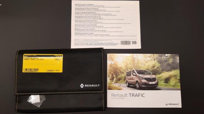 Livret d&#039;instructions Renault Trafic