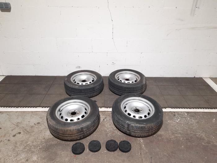 Set of wheels + tyres Citroen Berlingo
