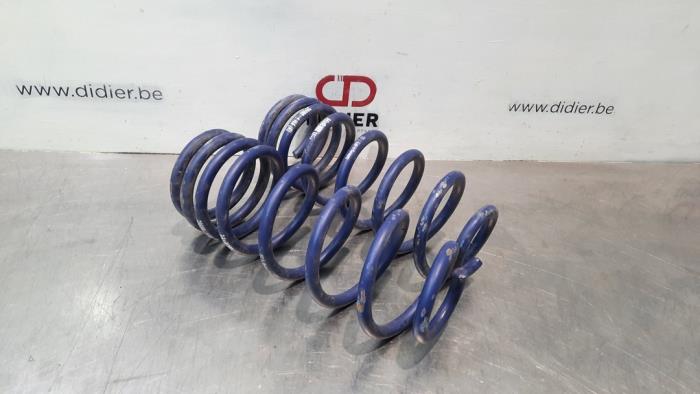 Rear coil spring