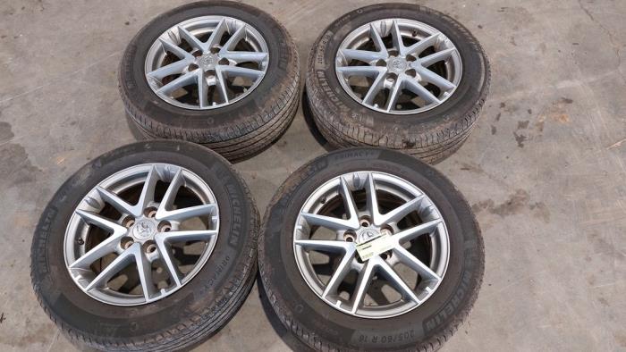 Toyota Verso Set of wheels + tyres