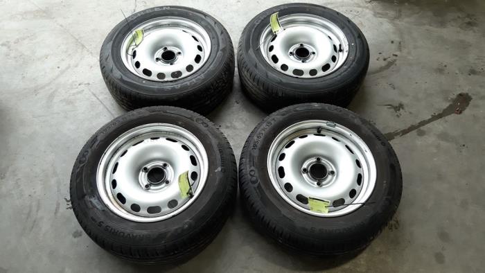 Set of wheels + tyres Citroen Berlingo