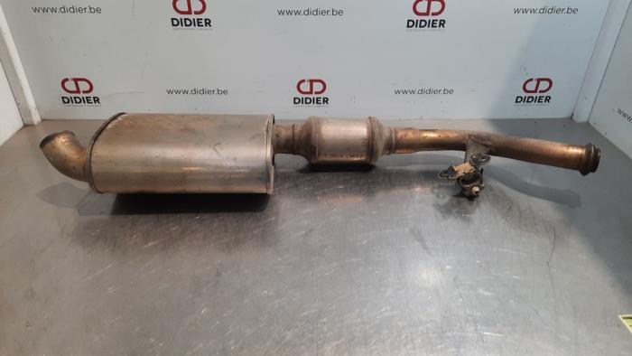 Exhaust rear silencer Citroen Jumpy