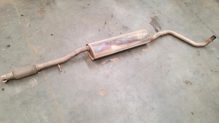 Exhaust middle silencer Fiat 500