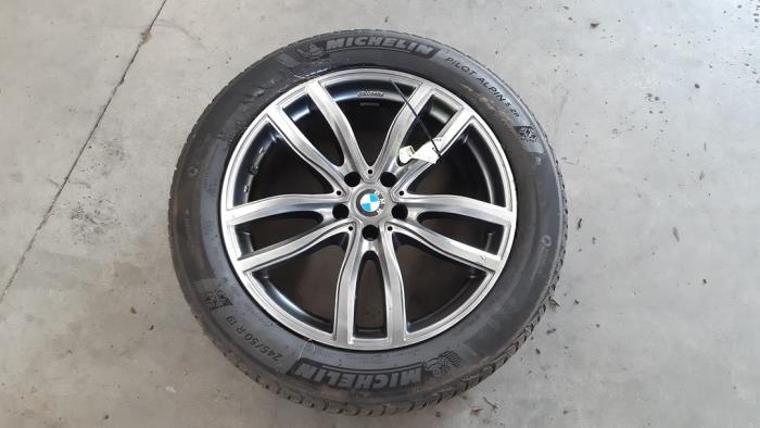 Wheel + tyre BMW X3