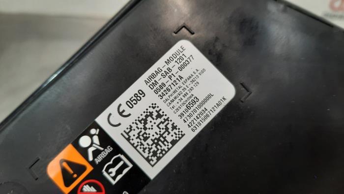 Airbagsæde (sæde) Opel Crossland X