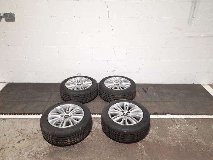 Set of wheels + tyres Citroen C4