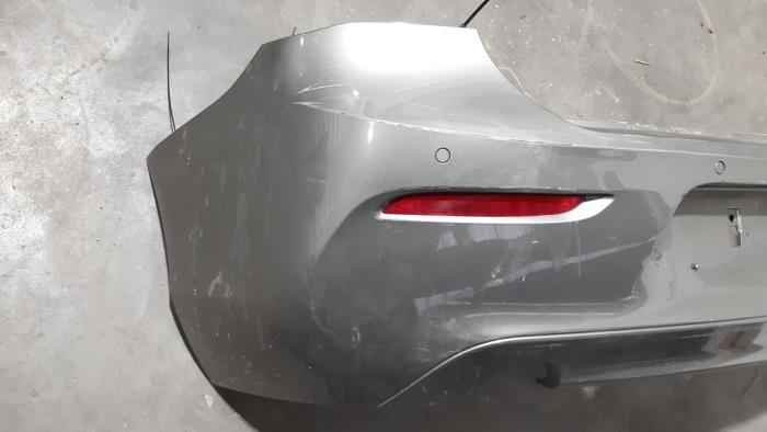 Achterbumper van een BMW 1 serie (F20) 116d 1.5 12V TwinPower 2015