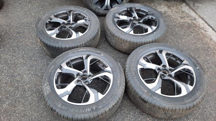 Set of wheels + tyres Citroen C5