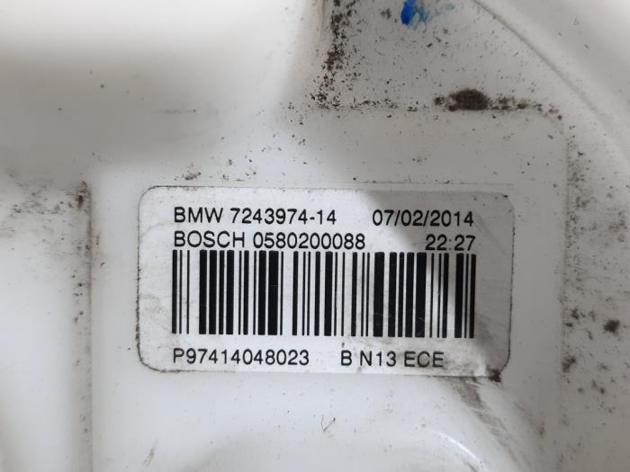 Tank element Pomp van een BMW 1 serie (F20) 116i 1.6 16V 2014