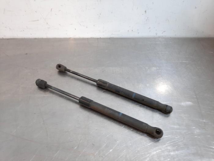 Set of gas struts for boot Peugeot 407