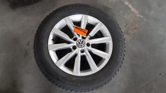 Jante + pneumatique Volkswagen Tiguan