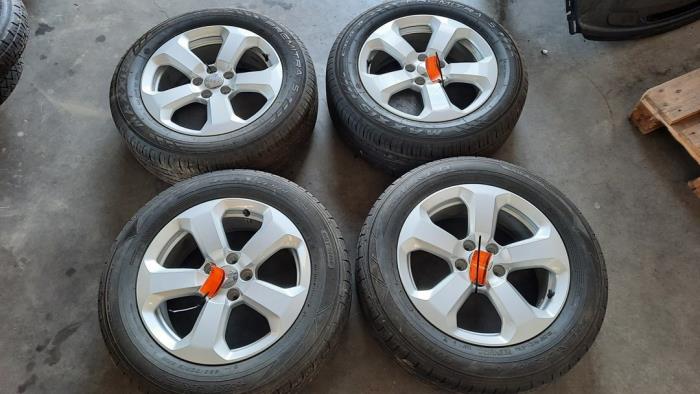 Set of wheels + tyres Jeep Compass
