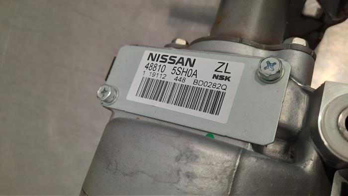 Stuurkolom compleet van een Nissan Leaf (ZE1) 40kWh 2020