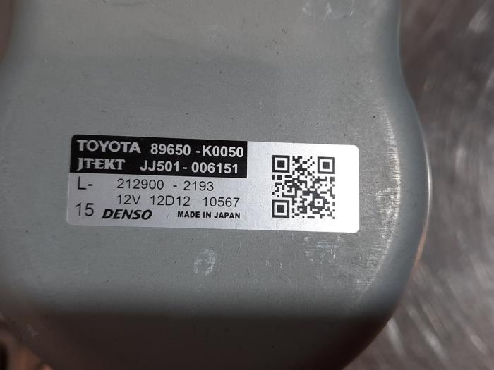 Stuurkolomas van een Toyota Yaris IV (P21/PA1/PH1) 1.5 12V Hybrid 115 2021