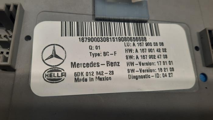BCM van een Mercedes-Benz GLE (V167) 350d 2.9 4-Matic 2021
