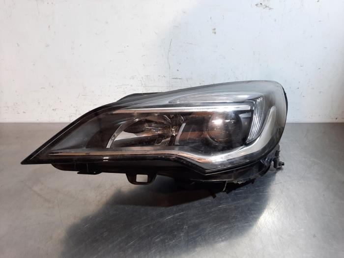 Headlight, left Opel Astra