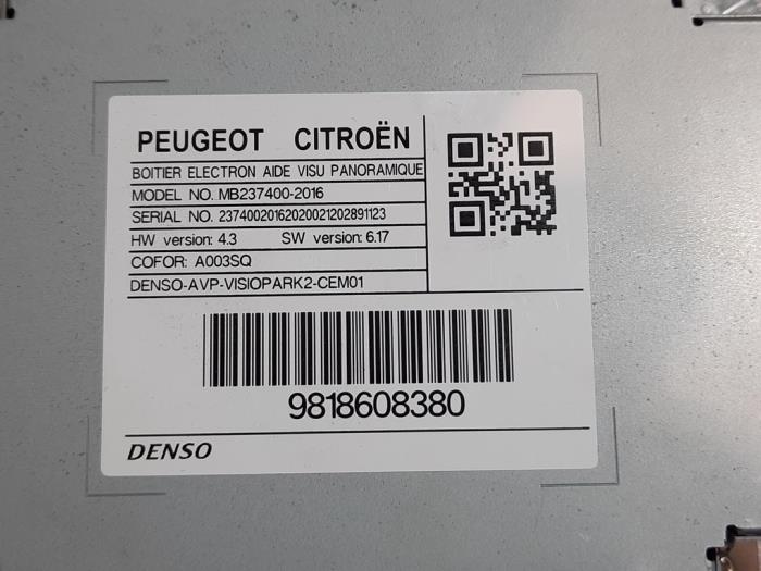 Camera module van een Peugeot 3008 II (M4/MC/MJ/MR) 1.6 16V PureTech 180 2020