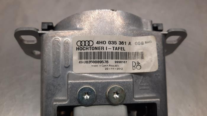 Tweeter van een Audi A6 (C7) 3.0 TDI V6 24V Quattro 2014