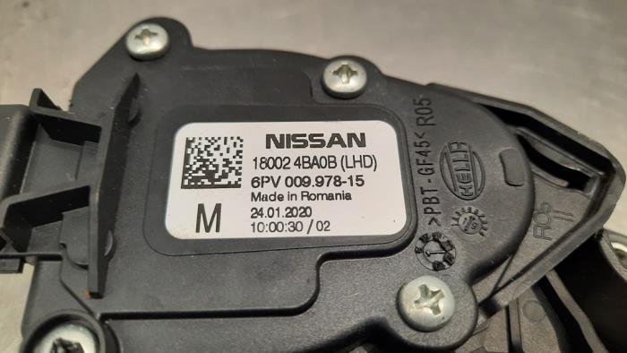 Gaspedaal van een Nissan Qashqai (J11) 1.5 dCi 115 2020