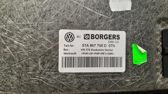 Kofferbak Mat van een Volkswagen Touran (5T1) 1.6 TDI SCR BlueMotion Technology 2019