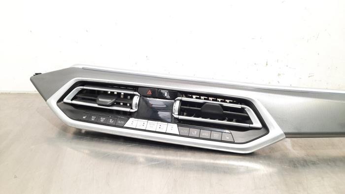 Grille D'Aération BMW X5 F15 M Sport 2014-2018 - Housse Décorative Noir ABS, Adhésif, Installation Facile