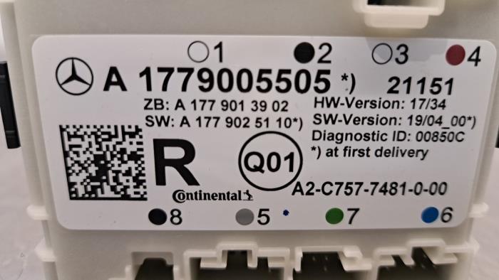 Module verrouillage central des portes Mercedes A-Klasse