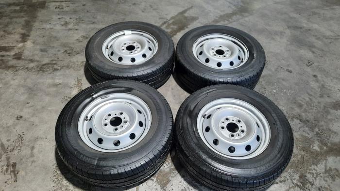 Set of wheels + tyres Peugeot Boxer