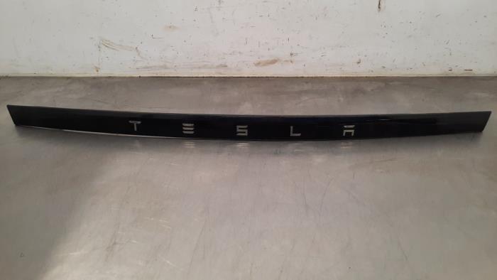 Decorative strip tailgate Tesla Model S
