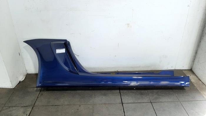 Placa del desgaste del travesaño de la puerta derecha Porsche Cayman
