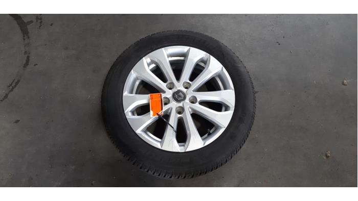 Wheel + winter tyre Renault Zoe