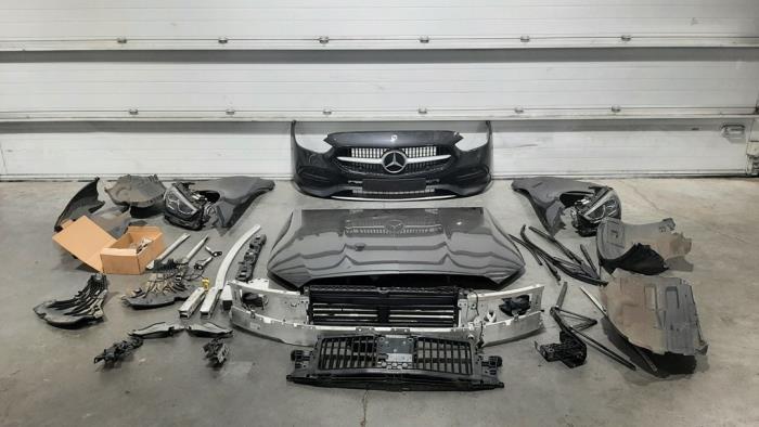 Front end, complete Mercedes C-Klasse