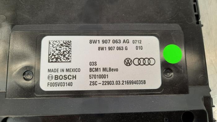 BCM van een Audi Q5 (FYB/FYG) 2.0 45 TFSI 16V Mild Hybrid Quattro 2021