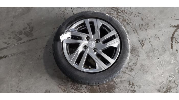 Wheel + winter tyre Peugeot 208