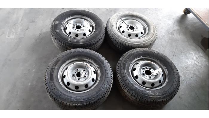 Set of wheels + tyres Peugeot Boxer