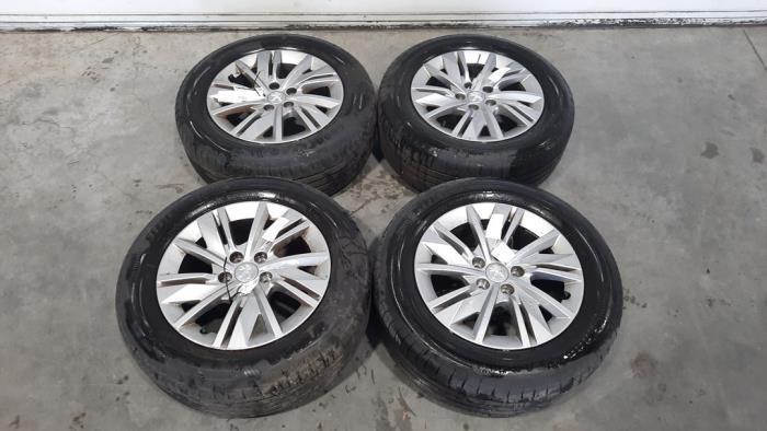 Set of wheels + tyres Peugeot 508