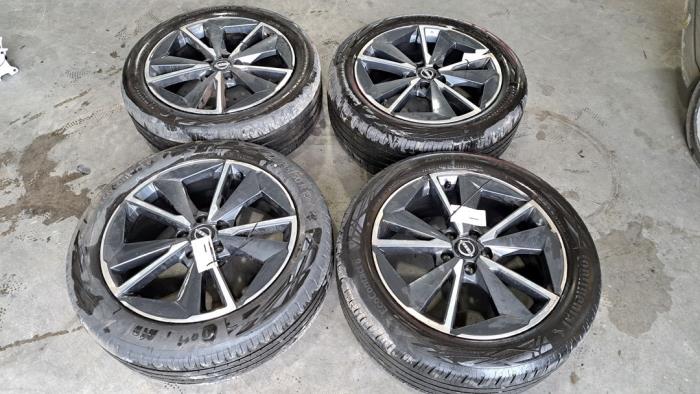 Set of wheels + tyres Nissan Qashqai