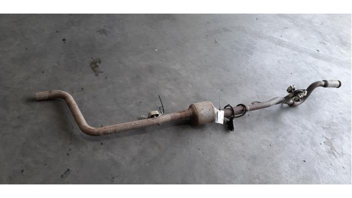 Exhaust middle silencer Opel Combo