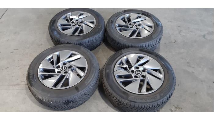 Set of wheels + tyres Nissan Qashqai