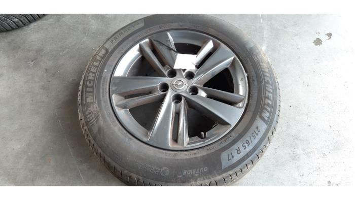 Wheel + tyre Opel Grandland X