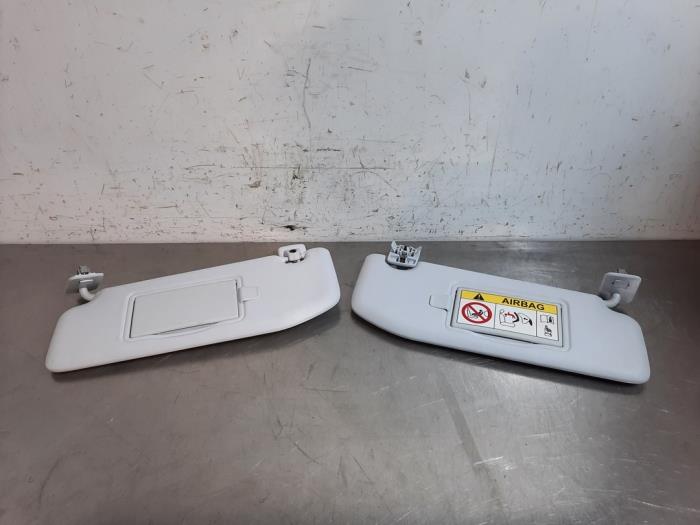 Sun visor set Peugeot 208