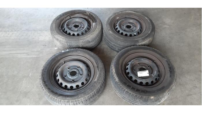 Set of wheels + tyres Ford Transit Custom