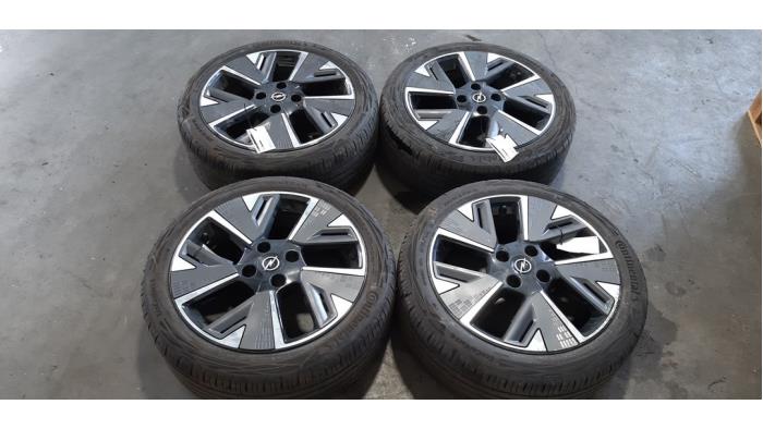 Set of wheels + tyres Opel Corsa