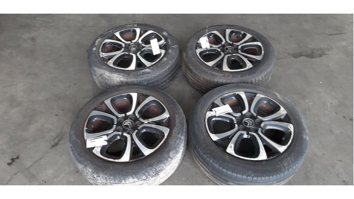 Set of wheels + tyres Citroen Grand C4 Space Tourer