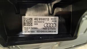 Head-up display van een Audi RS 6 Avant (C8) 4.0 V8 TFSI Mild Hybrid 32V 2023