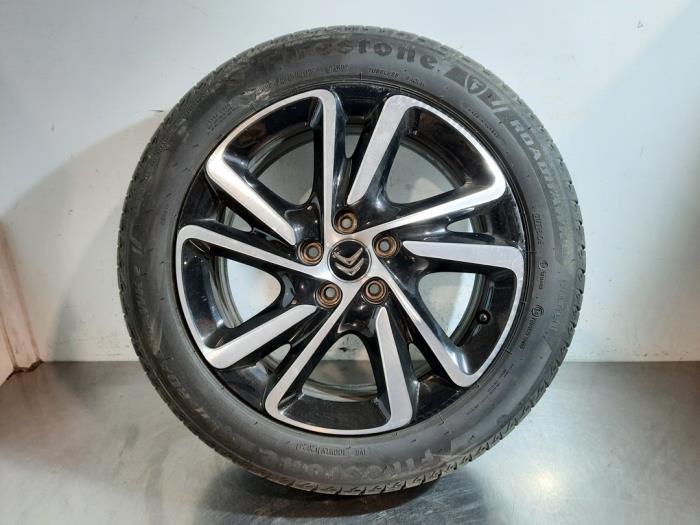 Jante + pneumatique Citroen C4 Picasso
